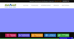 Desktop Screenshot of datavail.com
