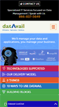 Mobile Screenshot of datavail.com